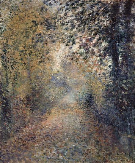 Pierre Auguste Renoir In the Woods china oil painting image